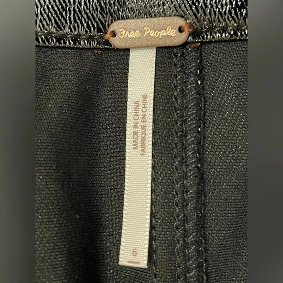 Free People Holding onto a Dream Coated Mini Skirt New sz 6 - Picture 13 of 15